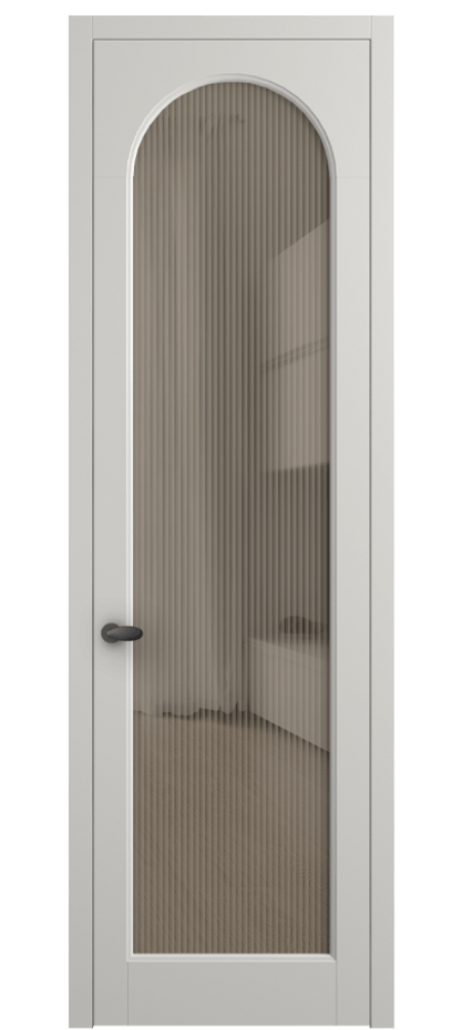 Дверь межкомнатная Палаццо 6804 Матовый серый Рифлёное бронзовое стекло "Мору", триплекс 0536 МСР Цена 105029 ₽ Наличники уже входят в базовый комплект. Фабрика дверей Волховец 8 (800) 551 43 19 Межкомнатная дверь Палаццо 6804 Матовый серый Рифлёное бронзовое стекло "Мору", триплекс Цена 105029 ₽ | Volhovec