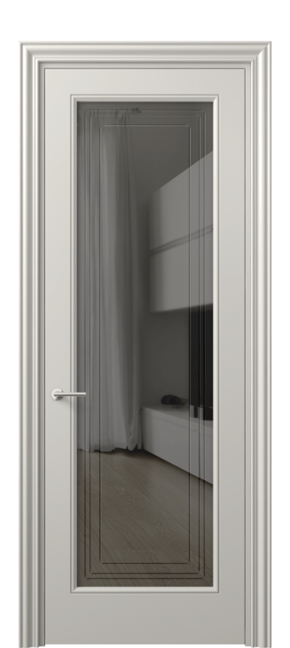 Дверь межкомнатная Mascot 8400 Матовый облачно-серый Прозрачное серое стекло с гравировкой "Грани", триплекс Фигурный наличник МОС Цена 65999 ₽ Наличники уже входят в базовый комплект. Фабрика дверей Волховец 8 (800) 551 43 19 Межкомнатная дверь Mascot 8400 Матовый облачно-серый Прозрачное серое стекло с гравировкой "Грани", триплекс Цена 65999 ₽ | Volhovec