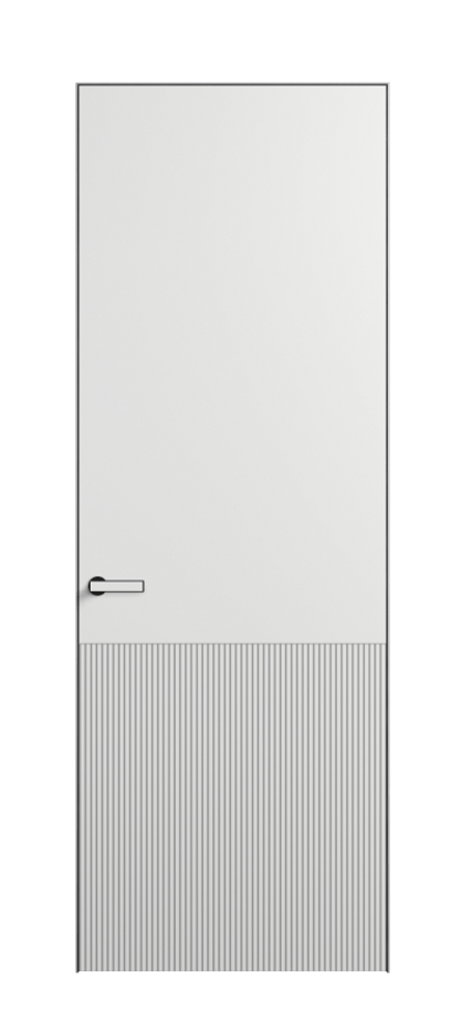 Дверь межкомнатная Velvet ПУ 8204 Грунт под покраску. Скрытый универсальный короб Черный Цена 77369 . Фабрика дверей Волховец 8 (800) 551 43 19 Межкомнатная дверь Velvet ПУ 8204 Грунт под покраску. Цена 77369 | Volhovec