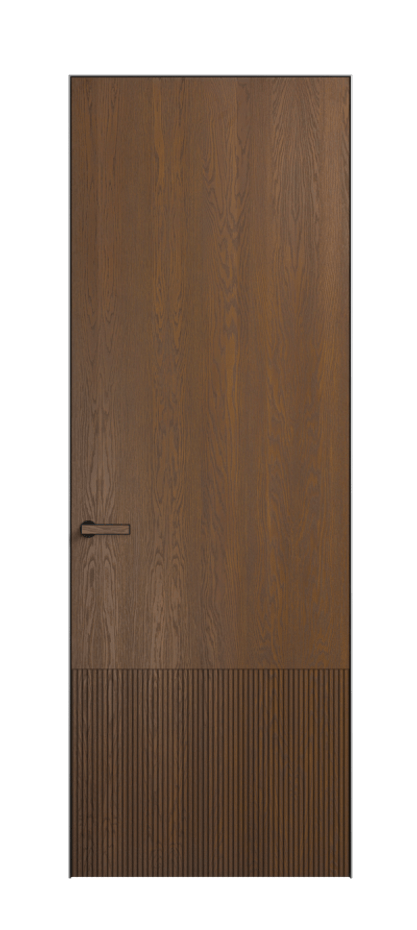 Дверь межкомнатная Velvet 8202 Дуб каштановый матовый. Скрытый короб Черный Цена 137169 . Фабрика дверей Волховец 8 (800) 551 43 19 Межкомнатная дверь Velvet 8202 Дуб каштановый матовый. Цена 137169 | Volhovec