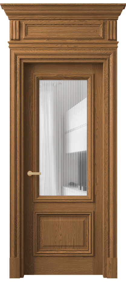 Дверь межкомнатная Antique 7302 Дуб пряный матовый Рифлёное стекло "Moru", триплекс КЭП + Объёмный фриз + Карниз ДПР.М Цена 272349 ₽ Наличники уже входят в базовый комплект. Фабрика дверей Волховец 8 (800) 551 43 19 Межкомнатная дверь Antique 7302 Дуб пряный матовый Рифлёное стекло "Moru", триплекс Цена 272349 ₽ | Volhovec