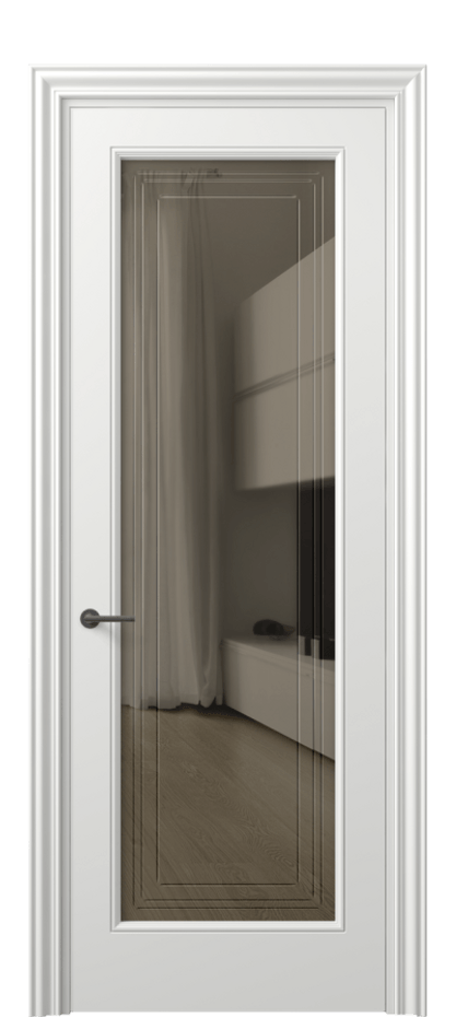 Дверь межкомнатная Mascot 8400 Матовый светло-серый Прозрачное бронзовое стекло с гравировкой "Грани", триплекс, 7 мм Фигурный наличник МССР Цена 62079 ₽ Наличники уже входят в базовый комплект. Фабрика дверей Волховец 8 (800) 551 43 19 Межкомнатная дверь Mascot 8400 Матовый светло-серый Прозрачное бронзовое стекло с гравировкой "Грани", триплекс, 7 мм Цена 62079 ₽ | Volhovec