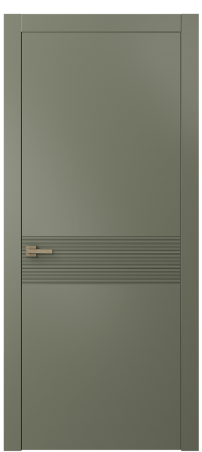Дверь межкомнатная Линия 8041 Матовый оливковый тёмный Гладкий компланарный наличник МОТ* Цена 57799 ₽ Наличники уже входят в базовый комплект. Фабрика дверей Волховец 8 (800) 551 43 19 Межкомнатная дверь Линия 8041 Матовый оливковый тёмный Цена 57799 ₽ | Volhovec