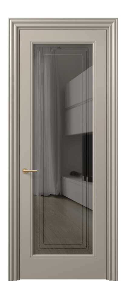 Дверь межкомнатная Mascot 8400 Матовый бисквитный Прозрачное серое стекло с гравировкой "Грани", триплекс, 7 мм Фигурный наличник МБСК Цена 77599 ₽ Наличники уже входят в базовый комплект. Фабрика дверей Волховец 8 (800) 551 43 19 Межкомнатная дверь Mascot 8400 Матовый бисквитный Прозрачное серое стекло с гравировкой "Грани", триплекс, 7 мм Цена 77599 ₽ | Volhovec