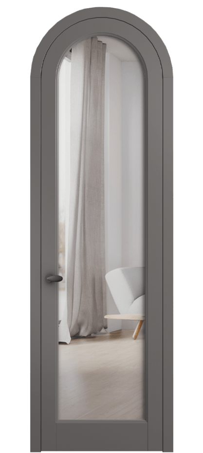 Дверь межкомнатная Палаццо 6814 Матовый классический серый Двустороннее зеркало, триплекс 0536R МКЛС Цена 127159 ₽ Наличники уже входят в базовый комплект. Фабрика дверей Волховец 8 (800) 551 43 19 Межкомнатная дверь Палаццо 6814 Матовый классический серый Двустороннее зеркало, триплекс Цена 127159 ₽ | Volhovec