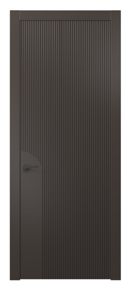 Дверь межкомнатная Dune 8625 Матовый антрацит Гладкий компланарный наличник МАН Цена 49610 ₽ Наличники уже входят в базовый комплект. Фабрика дверей Волховец 8 (800) 551 43 19 Межкомнатная дверь Dune 8625 Матовый антрацит Цена 49610 ₽ | Volhovec