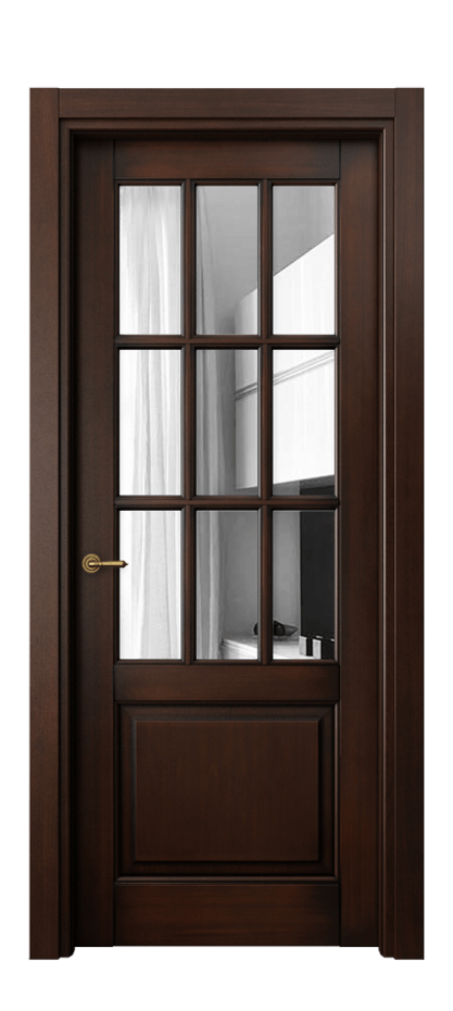 Дверь межкомнатная Тоскана Грильято 6312 Бук тёмный с патиной Двустороннее зеркало, триплекс Гладкий наличник БТП Цена 27567200 so'm Наличники уже входят в базовый комплект. Фабрика дверей Волховец 8 (800) 551 43 19 Межкомнатная дверь Тоскана Грильято 6312 Бук тёмный с патиной Двустороннее зеркало, триплекс Цена 27567200 so'm | Volhovec