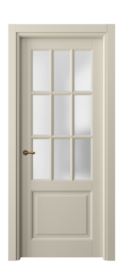 Дверь межкомнатная Тоскана Грильято 6312 Матовый бежево-серый Сатинированное стекло Гладкий наличник МБСР Цена 162920 сом Наличники уже входят в базовый комплект. Фабрика дверей Волховец 8 (800) 551 43 19 Межкомнатная дверь Тоскана Грильято 6312 Матовый бежево-серый Сатинированное стекло Цена 162920 сом | Volhovec
