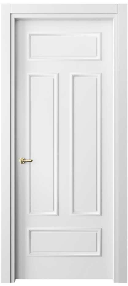 Дверь межкомнатная Paris 8143 Матовый белоснежный  Гладкий наличник МБЛ Цена 76199 ₽ Наличники уже входят в базовый комплект. Фабрика дверей Волховец 8 (800) 551 43 19 Межкомнатная дверь Paris 8143 Матовый белоснежный  Цена 76199 ₽| Volhovec