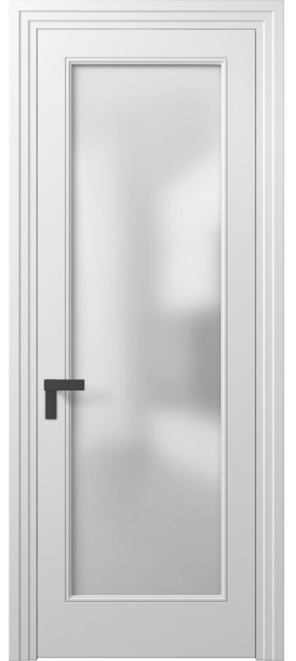 Дверь межкомнатная Rocca 8300 Матовый белоснежный Сатинированное стекло Каскадный компланарный наличник МБЛ Цена 62319 ₽ Наличники уже входят в базовый комплект. Фабрика дверей Волховец 8 (800) 551 43 19 Межкомнатная дверь Rocca 8300 Матовый белоснежный Сатинированное стекло Цена 62319 ₽ | Volhovec