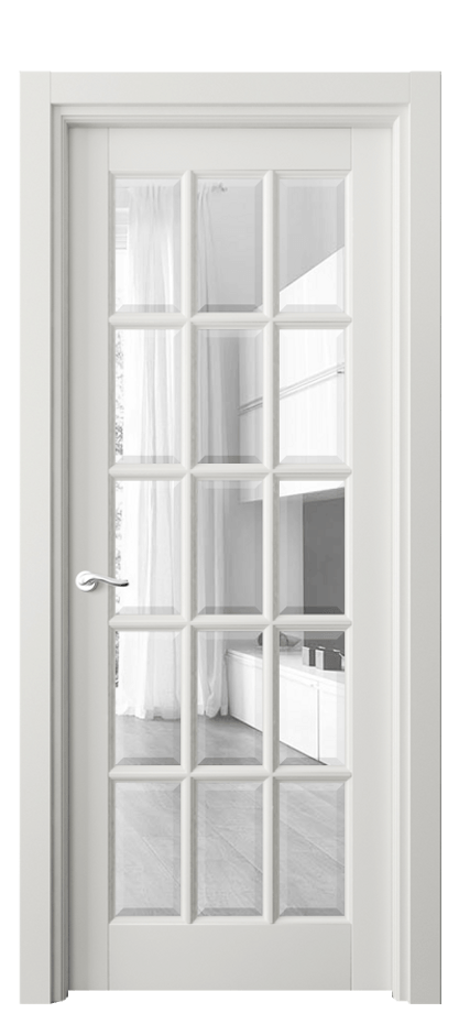 Дверь межкомнатная Лигнум 0708 Матовый серый Прозрачное стекло с фацетом Гладкий наличник МСР Цена 120299 ₽ Наличники уже входят в базовый комплект. Фабрика дверей Волховец 8 (800) 551 43 19 Межкомнатная дверь Лигнум 0708 Матовый серый Прозрачное стекло с фацетом Цена 120299 ₽ | Volhovec