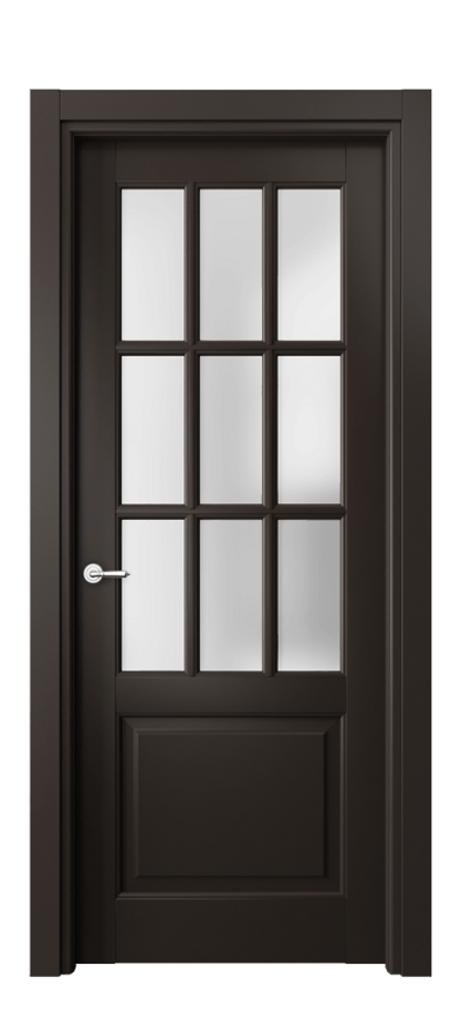 Дверь межкомнатная Toscana Grigliato 6312 Бук антрацит Сатинированное стекло Гладкий наличник БАН Цена 114199 ₽ Наличники уже входят в базовый комплект. Фабрика дверей Волховец 8 (800) 551 43 19 Межкомнатная дверь Toscana Grigliato 6312 Бук антрацит Сатинированное стекло Цена 114199 ₽ | Volhovec