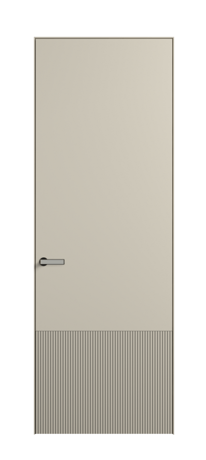 Дверь межкомнатная Вельвет 8202 Матовый бежево-серый. Скрытый короб Черный Цена 64969 . Фабрика дверей Волховец 8 (800) 551 43 19 Межкомнатная дверь Вельвет 8202 Матовый бежево-серый. Цена 64969 | Volhovec