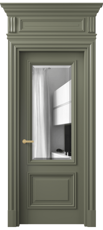 Дверь межкомнатная Antique 7302 Бук оливковый тёмный Двустороннее зеркало с фацетом, триплекс КЭП + Объёмный фриз + Карниз БОТ Цена 160229 ₽ Наличники уже входят в базовый комплект. Фабрика дверей Волховец 8 (800) 551 43 19 Межкомнатная дверь Antique 7302 Бук оливковый тёмный Двустороннее зеркало с фацетом, триплекс Цена 160229 ₽ | Volhovec