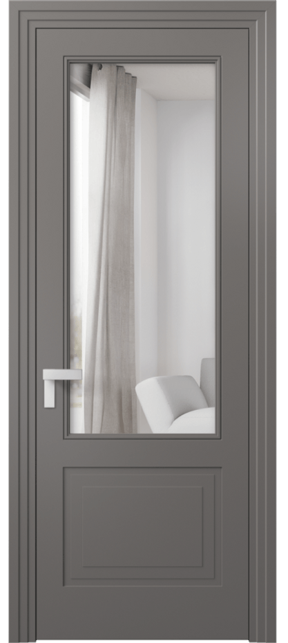 Дверь межкомнатная Rocca 8352 Матовый классический серый Двустороннее зеркало, триплекс Каскадный компланарный наличник МКЛС Цена 84899 ₽ Наличники уже входят в базовый комплект. Фабрика дверей Волховец 8 (800) 551 43 19 Межкомнатная дверь Rocca 8352 Матовый классический серый Двустороннее зеркало, триплекс Цена 84899 ₽ | Volhovec