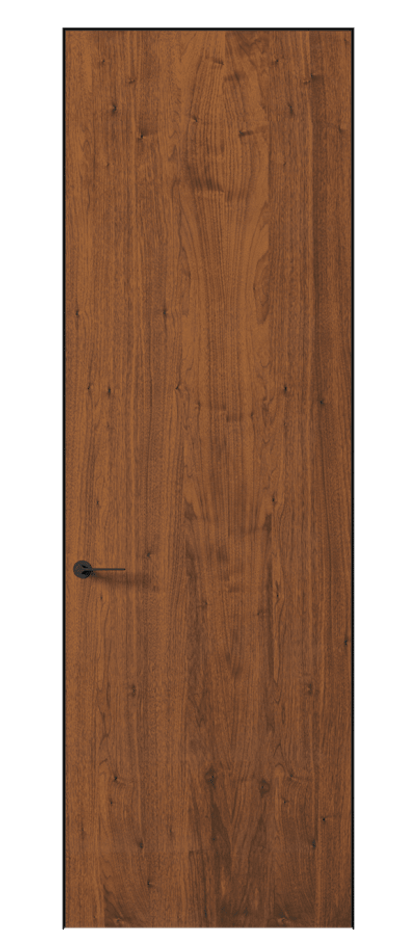 Дверь межкомнатная Planum Pro АКП 0010 Орех медный матовый  Скрытый короб Черный Цена 63789 ₽ Cкрытый короб уже входит в комплект. Фабрика дверей Волховец 8 (800) 551 43 19 Межкомнатная дверь Planum Pro АКП 0010 Орех медный матовый  Цена 63789 ₽ | Volhovec