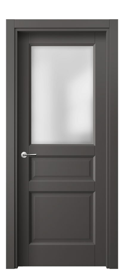Дверь межкомнатная Галант 1432 ПЭТ графитовый Сатинированное стекло Гладкий наличник ПЭГФ Цена 29259 ₽ Наличники уже входят в базовый комплект. Фабрика дверей Волховец 8 (800) 551 43 19 Межкомнатная дверь Галант 1432 ПЭТ графитовый Сатинированное стекло Цена 29259 ₽ | Volhovec