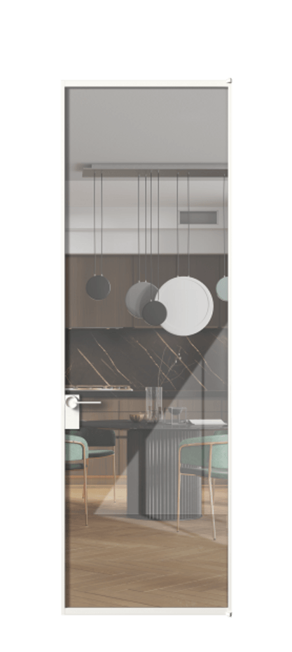 Алюминиевая дверь АЛПЛ040.01 Алюминий Белый Рефлективное прозрачное стекло "Stopsol", калёное, 6мм. Без короба бел Цена 109532 Стоимость комплекта двери включает:
1. Полотно (600/650/700/750/800/850/900/950*2000-2400 мм).
2. Короб
3. Комплект фурнитуры (2 торцевые петли и магнитный замок с ответной планкой). Фабрика дверей Волховец 8 (800) 551 43 19 Алюминиевая дверь АЛПЛ040.01 Алюминий Белый Рефлективное прозрачное стекло "Stopsol", калёное, 6мм Цена 109532 | Volhovec