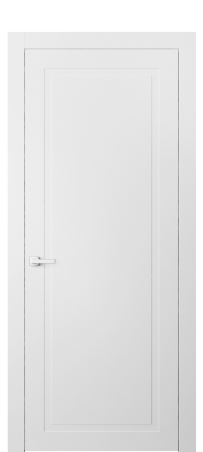 Дверь межкомнатная Neo Classic 8001 Матовый белоснежный Гладкий компланарный наличник МБЛ Цена 63899 ₽ Наличники уже входят в базовый комплект. Фабрика дверей Волховец 8 (800) 551 43 19 Межкомнатная дверь Neo Classic 8001 Матовый белоснежный Цена 63899 ₽ | Volhovec