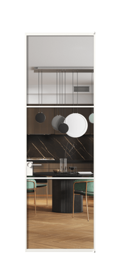 Алюминиевая дверь АЛПЛ040.03  Алюминий Белый Прозрачное стекло "Crystal Vision", калёное, 6 мм. Без короба бел Цена 138890 Стоимость комплекта двери включает: 
1. Полотно (600/650/700/750/800/850/900/950*2000-2400 мм).
2. Короб
3. Комплект фурнитуры (2 торцевые петли и магнитный замок с ответной планкой). Фабрика дверей Волховец 8 (800) 551 43 19  Алюминиевая дверь АЛПЛ040.03 Алюминий Белый Прозрачное стекло "Crystal Vision", калёное, 6 мм Цена 138890  | Volhovec