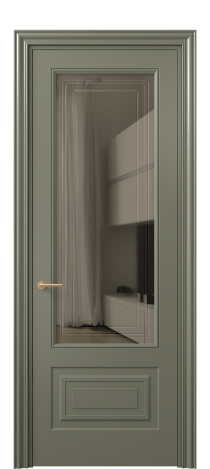 Дверь межкомнатная Mascot 8442 Матовый оливковый тёмный Прозрачное бронзовое стекло с гравировкой "Грани", триплекс Фигурный наличник МОТ Цена 82499 ₽ Наличники уже входят в базовый комплект. Фабрика дверей Волховец 8 (800) 551 43 19 Межкомнатная дверь Mascot 8442 Матовый оливковый тёмный Прозрачное бронзовое стекло с гравировкой "Грани", триплекс Цена 82499 ₽ | Volhovec