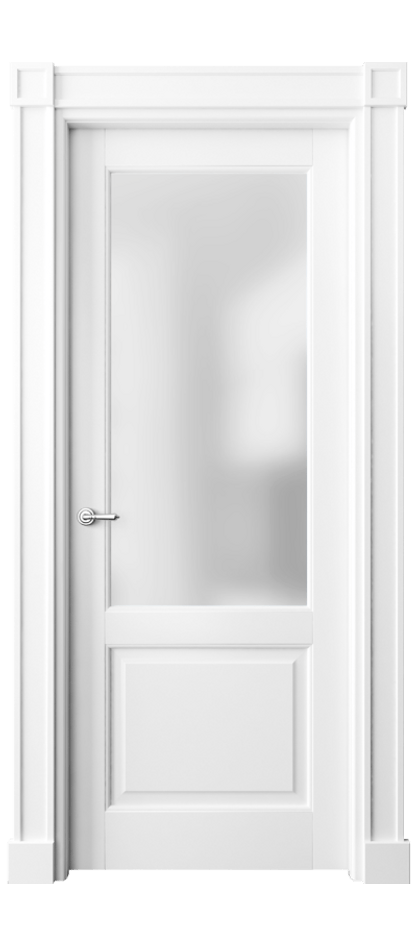 Дверь межкомнатная Тоскана Плано 6302 Матовый белоснежный Сатинированное стекло Гладкие пилястры с квадратными розетками МБЛ Цена 127639 ₽ Наличники уже входят в базовый комплект. Фабрика дверей Волховец 8 (800) 551 43 19 Межкомнатная дверь Тоскана Плано 6302 Матовый белоснежный Сатинированное стекло Цена 127639 ₽ | Volhovec