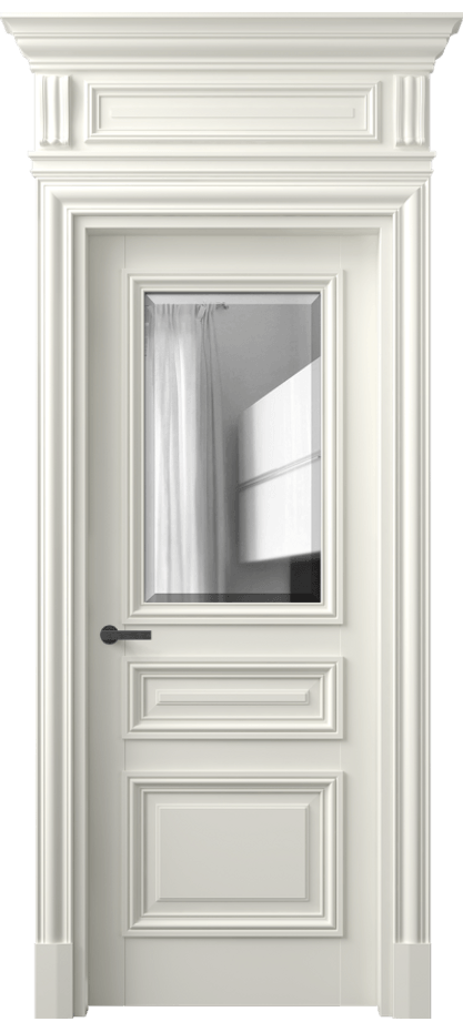 Дверь межкомнатная Антик 7304 Матовый жемчужный Двустороннее зеркало с фацетом, триплекс КЭП + Объёмный фриз + Карниз МЖМ Цена 167309 ₽ Наличники уже входят в базовый комплект. Фабрика дверей Волховец 8 (800) 551 43 19 Межкомнатная дверь Антик 7304 Матовый жемчужный Двустороннее зеркало с фацетом, триплекс Цена 167309 ₽ | Volhovec