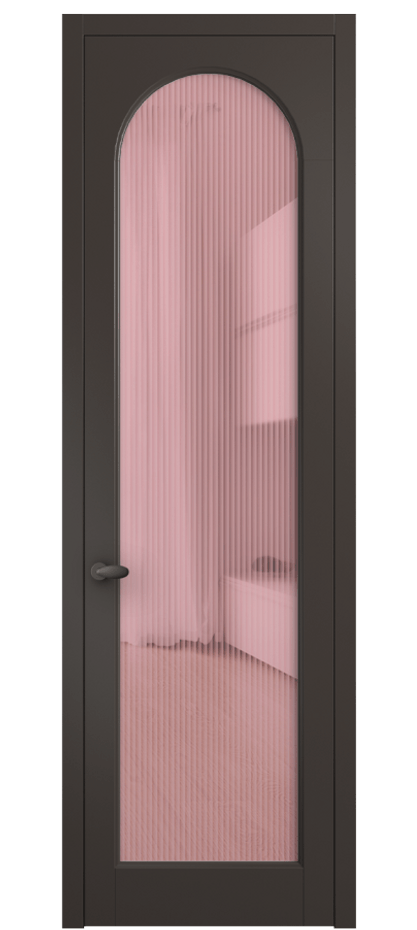 Дверь межкомнатная Палаццо 6804 Матовый антрацит Рифлёное розовое стекло "Мору", триплекс 0536 МАН Цена 105029 ₽ Наличники уже входят в базовый комплект. Фабрика дверей Волховец 8 (800) 551 43 19 Межкомнатная дверь Палаццо 6804 Матовый антрацит Рифлёное розовое стекло "Мору", триплекс Цена 105029 ₽ | Volhovec