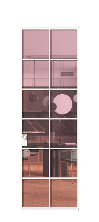 Алюминиевая дверь АЛПЛ040.05 Алюминий Белый Прозрачное розовое стекло, триплекс. Без короба бел Цена 124530 Стоимость комплекта двери включает:
1. Полотно (600/650/700/750/800/850/900/950*2000-2400 мм).
2. Короб
3. Комплект фурнитуры (2 торцевые петли и магнитный замок с ответной планкой). Фабрика дверей Волховец 8 (800) 551 43 19 Алюминиевая дверь АЛПЛ040.05 Алюминий Белый Прозрачное розовое стекло, триплекс Цена 124530 | Volhovec