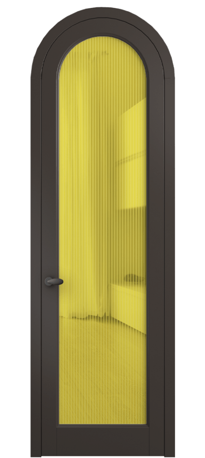 Дверь межкомнатная Palazzo 6814 Матовый антрацит Рифлёное жёлтое стекло "Moru", триплекс 0536R МАН Цена 133159 ₽ Наличники уже входят в базовый комплект. Фабрика дверей Волховец 8 (800) 551 43 19 Межкомнатная дверь Palazzo 6814 Матовый антрацит Рифлёное жёлтое стекло "Moru", триплекс Цена 133159 ₽ | Volhovec