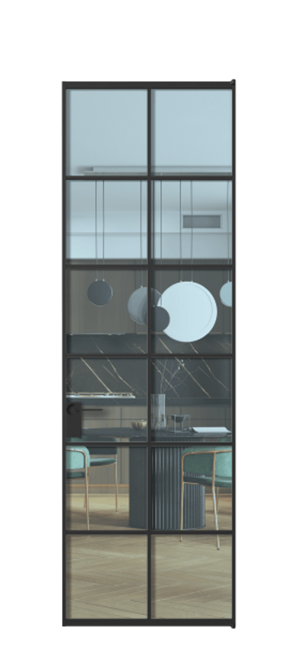 Алюминиевая дверь АЛПЛ040.05 Алюминий Черный Прозрачное голубое стекло, триплекс. Без короба чер Цена 111612 Стоимость комплекта двери включает:
1. Полотно (600/650/700/750/800/850/900/950*2000-2400 мм).
2. Короб
3. Комплект фурнитуры (2 торцевые петли и магнитный замок с ответной планкой). Фабрика дверей Волховец 8 (800) 551 43 19 Алюминиевая дверь АЛПЛ040.05 Алюминий Черный Прозрачное голубое стекло, триплекс Цена 111612 | Volhovec