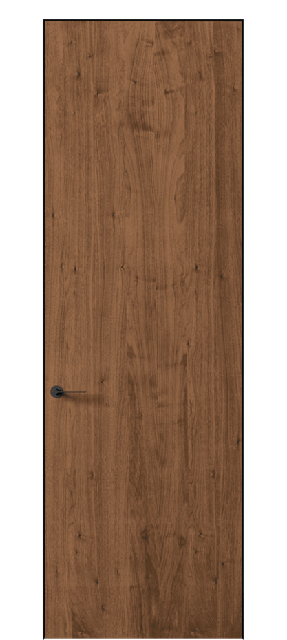 Дверь межкомнатная Planum Pro АКП 0010 Орех умбра матовый  Скрытый короб Черный Цена 63789 ₽ Cкрытый короб уже входит в комплект. Фабрика дверей Волховец 8 (800) 551 43 19 Межкомнатная дверь Planum Pro АКП 0010 Орех умбра матовый  Цена 63789 ₽ | Volhovec