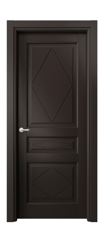Дверь межкомнатная Тоскана Ромбо 6345 Матовый антрацит Гладкий наличник МАН Цена 104899 ₽ Наличники уже входят в базовый комплект. Фабрика дверей Волховец 8 (800) 551 43 19 Межкомнатная дверь Тоскана Ромбо 6345 Матовый антрацит Цена 104899 ₽ | Volhovec