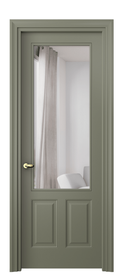 Дверь межкомнатная Esse 8522 Матовый оливковый тёмный Двустороннее зеркало, триплекс, 7 мм Фигурный универсальный наличник МОТ Цена 54479 ₽ Наличники уже входят в базовый комплект. Фабрика дверей Волховец 8 (800) 551 43 19 Межкомнатная дверь Esse 8522 Матовый оливковый тёмный Двустороннее зеркало, триплекс, 7 мм Цена 54479 ₽ | Volhovec