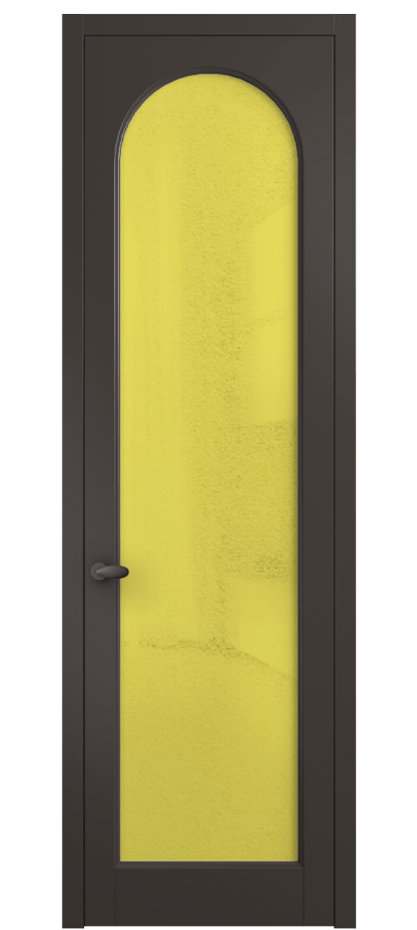 Дверь межкомнатная Палаццо 6804 Матовый антрацит Фактурное жёлтое стекло "Лёд", триплекс 0536 МАН Цена 103029 ₽ Наличники уже входят в базовый комплект. Фабрика дверей Волховец 8 (800) 551 43 19 Межкомнатная дверь Палаццо 6804 Матовый антрацит Фактурное жёлтое стекло "Лёд", триплекс Цена 103029 ₽ | Volhovec