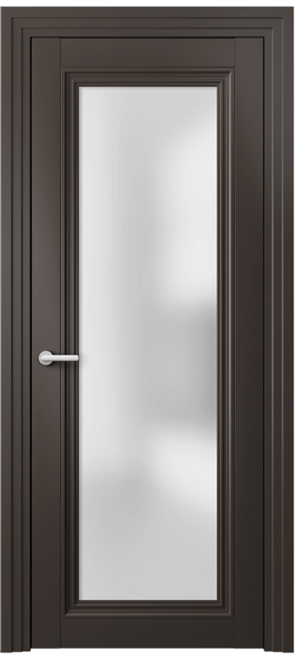 Дверь межкомнатная Centro 2502 Матовый антрацит Сатинированное стекло Каскадный наличник МАН Цена 55999 ₽ Наличники уже входят в базовый комплект. Фабрика дверей Волховец 8 (800) 551 43 19 Межкомнатная дверь Centro 2502 Матовый антрацит Сатинированное стекло Цена 55999 ₽ | Volhovec