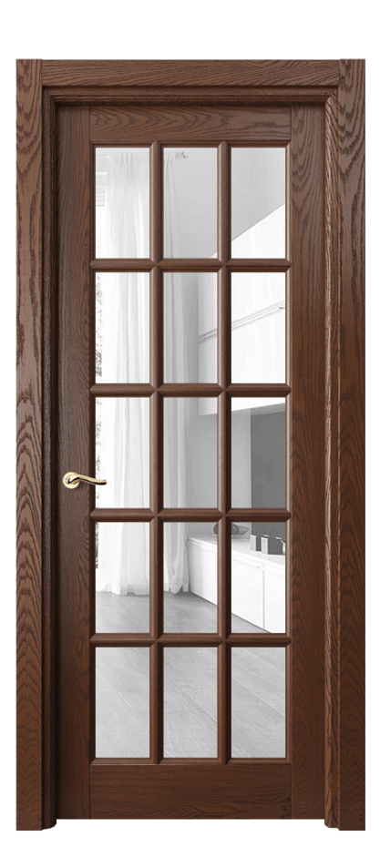 Дверь межкомнатная Lignum 0708 Дуб коньячный брашированный Прозрачное стекло, 4 мм Гладкий наличник ДКЧ.Б Цена 163199 ₽ Наличники уже входят в базовый комплект. Фабрика дверей Волховец 8 (800) 551 43 19 Межкомнатная дверь Lignum 0708 Дуб коньячный брашированный Прозрачное стекло, 4 мм Цена 163199 ₽ | Volhovec