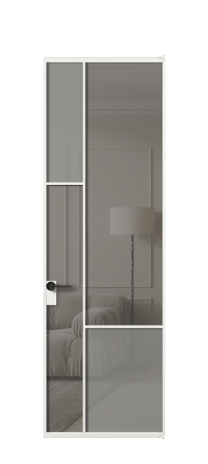 Дверь межкомнатная Mosaic АЛПЛ041.13 Алюминий белоснежный Сатинированное серое стекло, триплекс, 6 мм + Прозрачное серое стекло, триплекс, 6 мм Без короба АБЛ Цена 127772 Стоимость комплекта двери включает:
1. Полотно (600/650/700/750/800/850/900/950*2000-2400 мм).
2. Короб
3. Комплект фурнитуры (2 торцевые петли и магнитный замок с ответной планкой). Фабрика дверей Волховец 8 (800) 551 43 19 Межкомнатная дверь Mosaic АЛПЛ041.13 Алюминий белоснежный Сатинированное серое стекло, триплекс, 6 мм + Прозрачное серое стекло, триплекс, 6 мм Цена 127772 ₽ | Volhovec