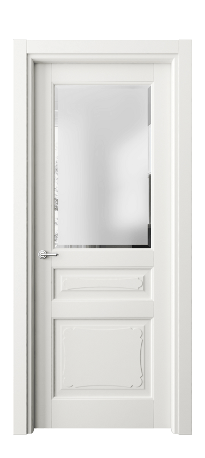 Дверь межкомнатная Тоскана Элегантэ 6324 Матовый серый Сатинированное стекло с фацетом Гладкий наличник МСР Цена 105940 ₽ Наличники уже входят в базовый комплект. Фабрика дверей Волховец 8 (800) 551 43 19 Межкомнатная дверь Тоскана Элегантэ 6324 Матовый серый Сатинированное стекло с фацетом Цена 105940 ₽ | Volhovec