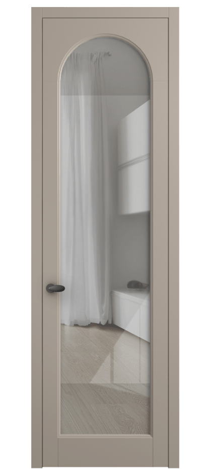 Дверь межкомнатная Палаццо 6804 Матовый бисквитный Рефлективное прозрачное стекло "Стопсол", калёное 0536 МБСК Цена 105029 ₽ Наличники уже входят в базовый комплект. Фабрика дверей Волховец 8 (800) 551 43 19 Межкомнатная дверь Палаццо 6804 Матовый бисквитный Рефлективное прозрачное стекло "Стопсол", калёное Цена 105029 ₽ | Volhovec