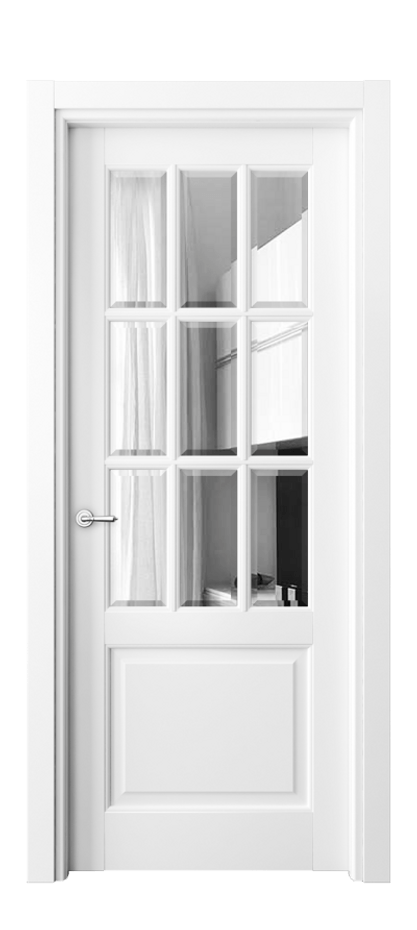 Дверь межкомнатная Тоскана Грильято 6312 Матовый белоснежный Двустороннее зеркало с фацетом, триплекс Гладкий наличник МБЛ Цена 118899 ₽ Наличники уже входят в базовый комплект. Фабрика дверей Волховец 8 (800) 551 43 19 Межкомнатная дверь Тоскана Грильято 6312 Матовый белоснежный Двустороннее зеркало с фацетом, триплекс Цена 118899 ₽ | Volhovec