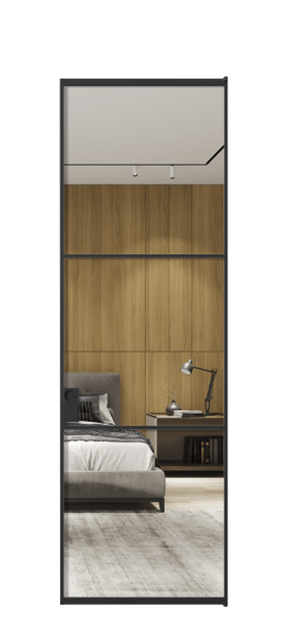 Алюминиевая дверь АЛПЛ040.03  Алюминий Черный Двустороннее зеркало, триплекс 6 мм, триплекс 6 мм. Без короба чер Цена 143980 Стоимость комплекта двери включает: 
1. Полотно (600/650/700/750/800/850/900/950*2000-2400 мм).
2. Короб
3. Комплект фурнитуры (2 торцевые петли и магнитный замок с ответной планкой). Фабрика дверей Волховец 8 (800) 551 43 19  Алюминиевая дверь АЛПЛ040.03 Алюминий Черный Двустороннее зеркало, триплекс 6 мм, триплекс 6 мм Цена 143980  | Volhovec