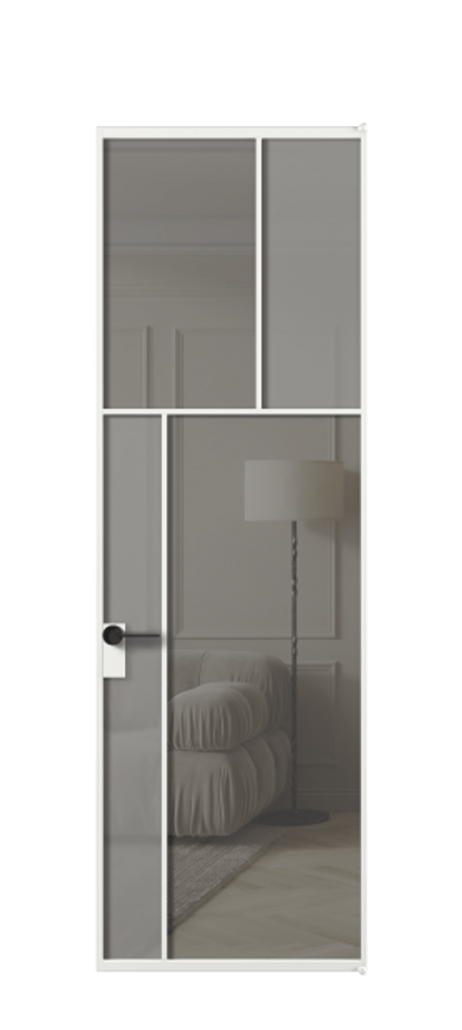 Дверь межкомнатная Мозаик АЛПЛ041.22 Алюминий белоснежный Сатинированное серое стекло, триплекс, 6 мм + Прозрачное серое стекло, триплекс Без короба АБЛ Цена 165870 Стоимость комплекта двери включает:
1. Полотно (600/650/700/750/800/850/900/950*2000-2400 мм).
2. Короб
3. Комплект фурнитуры (2 торцевые петли и магнитный замок с ответной планкой). Фабрика дверей Волховец 8 (800) 551 43 19 Межкомнатная дверь Мозаик АЛПЛ041.22 Алюминий белоснежный Сатинированное серое стекло, триплекс, 6 мм + Прозрачное серое стекло, триплекс Цена 165870 ₽ | Volhovec