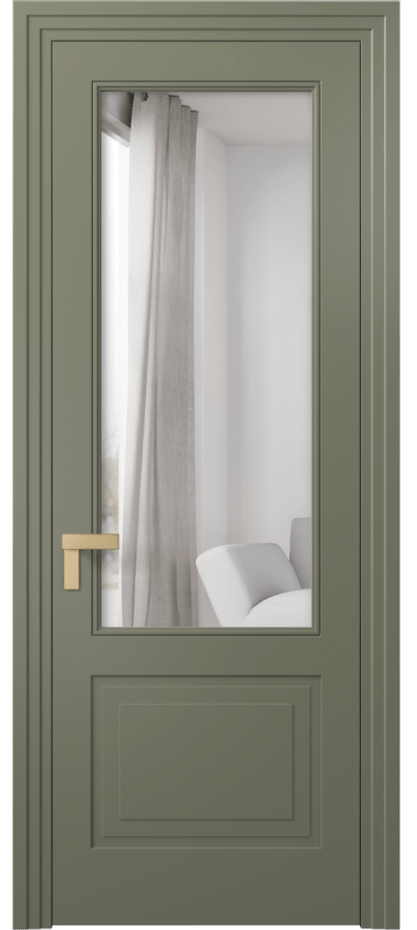 Дверь межкомнатная Rocca 8352 Матовый оливковый тёмный Двустороннее зеркало, триплекс 8 мм Каскадный компланарный наличник МОТ Цена 79899 ₽ Наличники уже входят в базовый комплект. Фабрика дверей Волховец 8 (800) 551 43 19 Межкомнатная дверь Rocca 8352 Матовый оливковый тёмный Двустороннее зеркало, триплекс 8 мм Цена 79899 ₽ | Volhovec