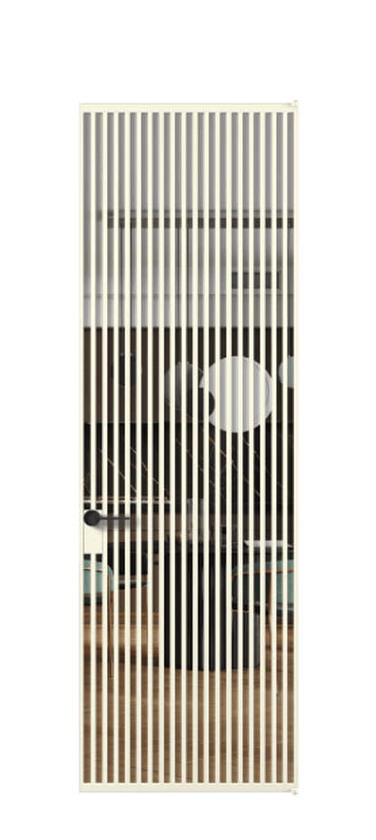 Алюминиевая дверь АЛПЛ040.06  Алюминий молочно-белый Прозрачное стекло "Crystal Vision", калёное, 6 мм. Без короба АМБ Цена 225390 Стоимость комплекта двери включает: 
1. Полотно (600/650/700/750/800/850/900/950*2000-2400 мм).
2. Короб
3. Комплект фурнитуры (2 торцевые петли и магнитный замок с ответной планкой). Фабрика дверей Волховец 8 (800) 551 43 19  Алюминиевая дверь АЛПЛ040.06 Алюминий молочно-белый Прозрачное стекло "Crystal Vision", калёное, 6 мм Цена 225390  | Volhovec