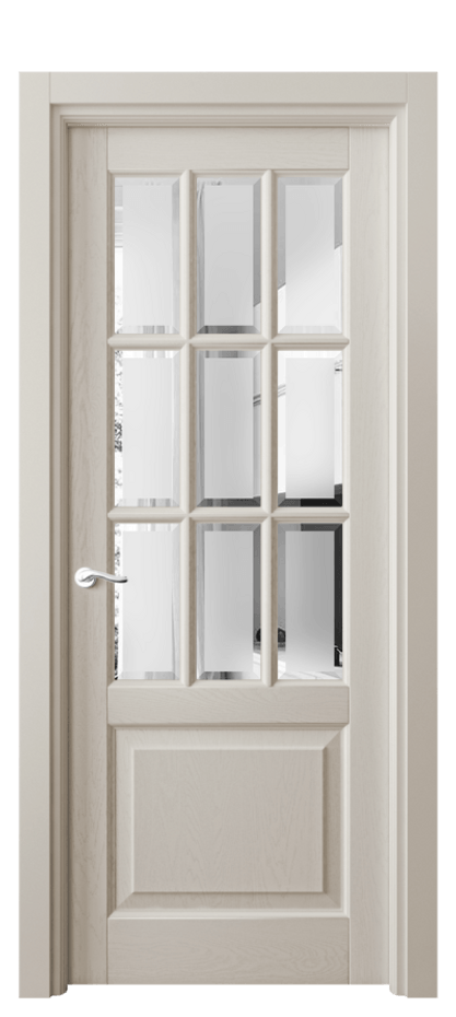 Дверь межкомнатная Лигнум 0748 Дуб светло-бежевый Сатинированное стекло с фацетом Гладкий наличник ДСБЖ Цена 8400 AZE Наличники уже входят в базовый комплект. Фабрика дверей Волховец 8 (800) 551 43 19 Межкомнатная дверь Лигнум 0748 Дуб светло-бежевый Сатинированное стекло с фацетом Цена 8400 AZE | Volhovec