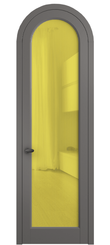 Дверь межкомнатная Палаццо 6814 Матовый классический серый Рифлёное желтое стекло "Дюна", триплекс 0536R МКЛС Цена 131159 ₽ Наличники уже входят в базовый комплект. Фабрика дверей Волховец 8 (800) 551 43 19 Межкомнатная дверь Палаццо 6814 Матовый классический серый Рифлёное желтое стекло "Дюна", триплекс Цена 131159 ₽ | Volhovec
