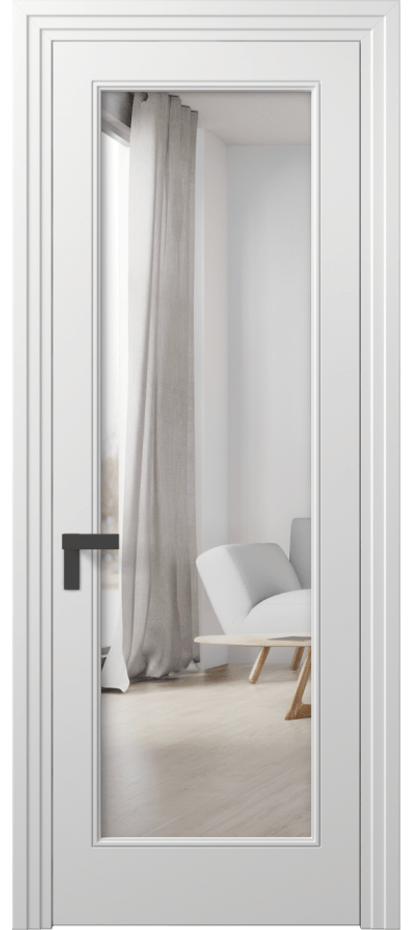 Дверь межкомнатная Rocca 8300 Матовый белоснежный Двустороннее зеркало, триплекс Каскадный компланарный наличник МБЛ Цена 84899 ₽ Наличники уже входят в базовый комплект. Фабрика дверей Волховец 8 (800) 551 43 19 Межкомнатная дверь Rocca 8300 Матовый белоснежный Двустороннее зеркало, триплекс Цена 84899 ₽ | Volhovec