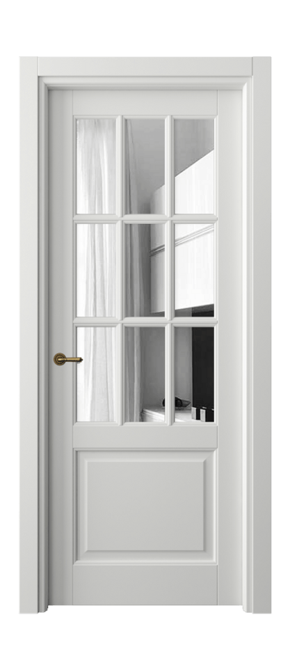 Дверь межкомнатная Тоскана Грильято 6312 Матовый светло-серый Двустороннее зеркало, триплекс Гладкий наличник МССР Цена 114899 ₽ Наличники уже входят в базовый комплект. Фабрика дверей Волховец 8 (800) 551 43 19 Межкомнатная дверь Тоскана Грильято 6312 Матовый светло-серый Двустороннее зеркало, триплекс Цена 114899 ₽ | Volhovec