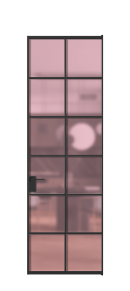 Алюминиевая дверь АЛПЛ040.05 Алюминий Черный Сатинированное розовое стекло, триплекс. Без короба чер Цена 111612 Стоимость комплекта двери включает:
1. Полотно (600/650/700/750/800/850/900/950*2000-2400 мм).
2. Короб
3. Комплект фурнитуры (2 торцевые петли и магнитный замок с ответной планкой). Фабрика дверей Волховец 8 (800) 551 43 19 Алюминиевая дверь АЛПЛ040.05 Алюминий Черный Сатинированное розовое стекло, триплекс Цена 111612 | Volhovec